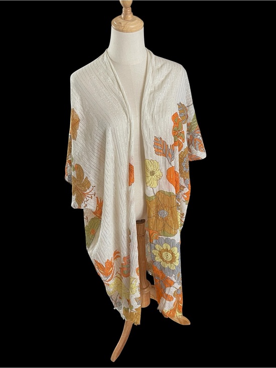 Jackets & Blazers - 🌼💛 Super cute 🧡 Boho Floral Kimono| one size fits most 🌼🧡